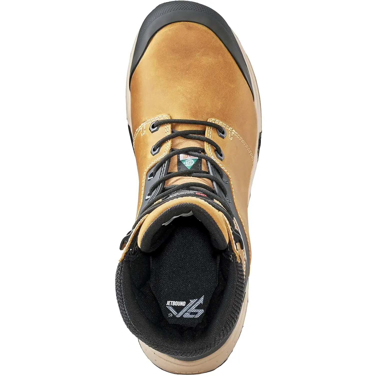 Terra Men's Carbine 8 Comp Toe WP Safety  Work Boot -Wheat- 4TCRWT