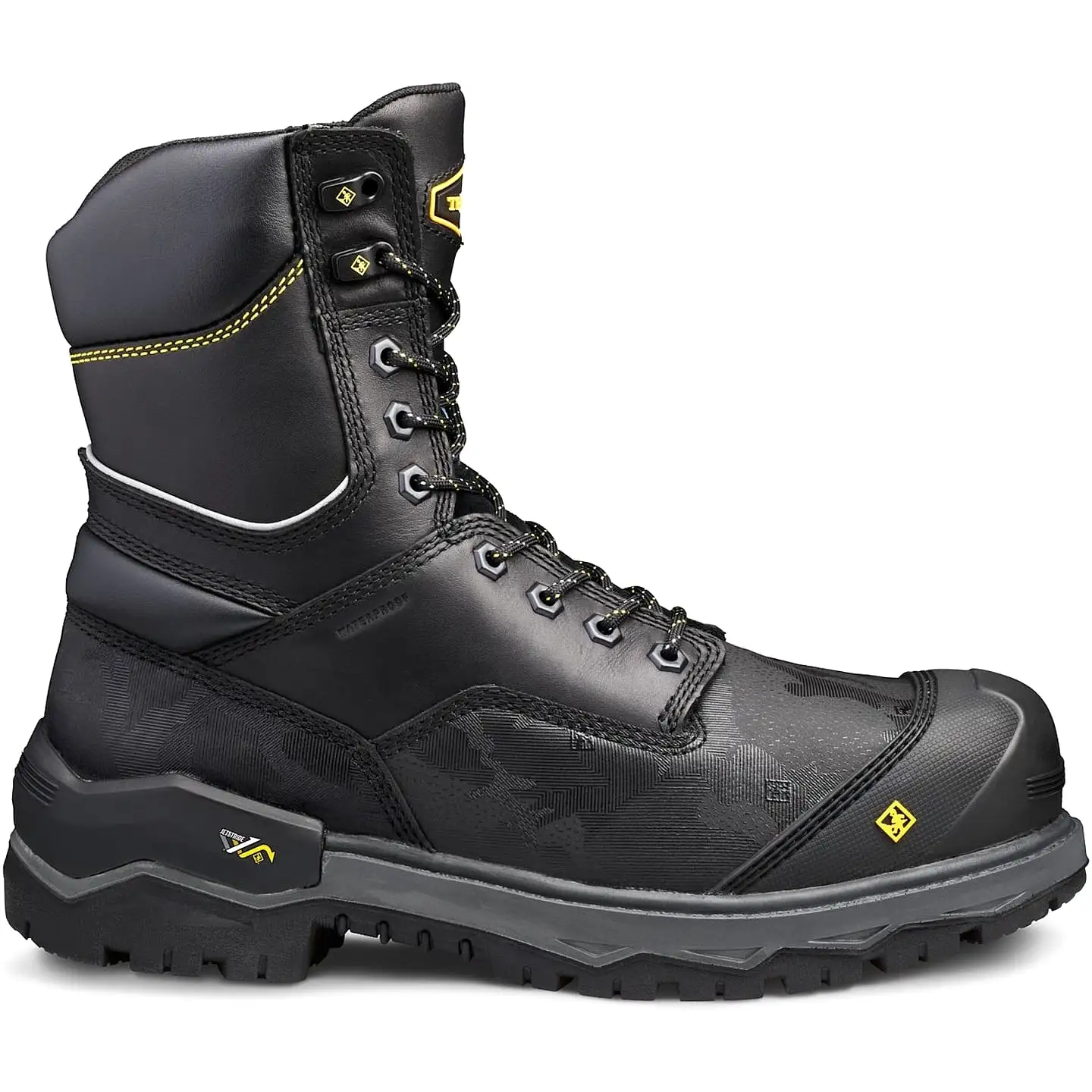 Terra Men's Gantry 8 Comp Toe WP Safety Work Boot -Black- 4NRQBK