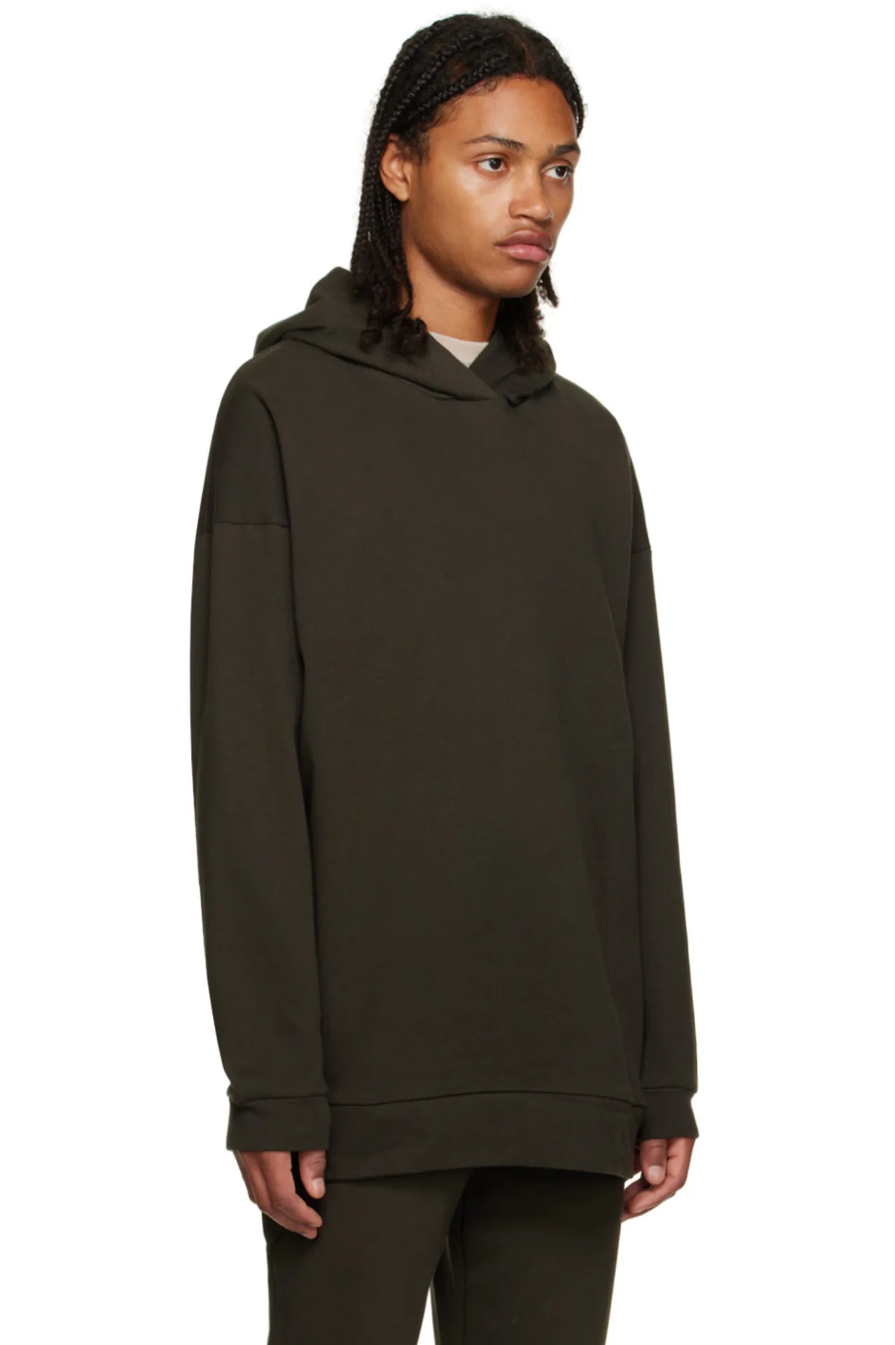 The Row  |Long Sleeves Plain Cotton Hoodies