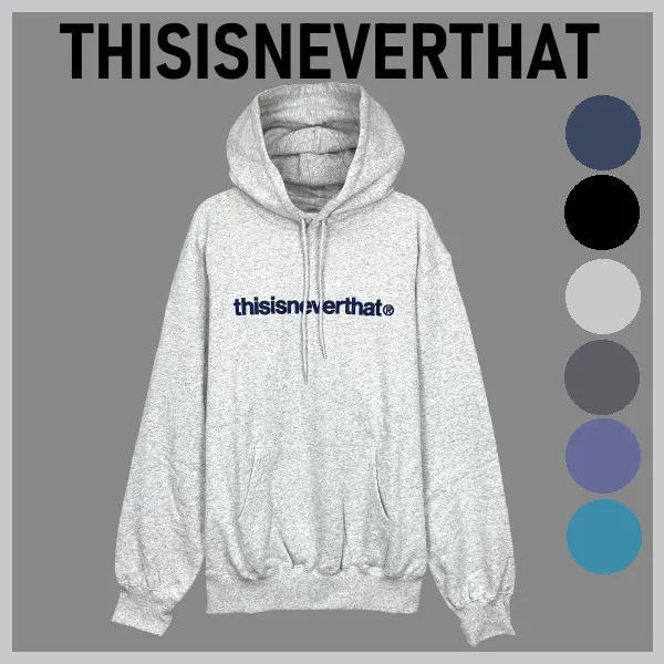 thisisneverthat  |Unisex Street Style Logo Hoodies