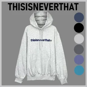 thisisneverthat  |Unisex Street Style Logo Hoodies