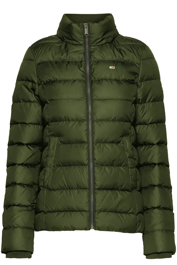 Tommy Hilfiger Women Hooded Down Jacket Army