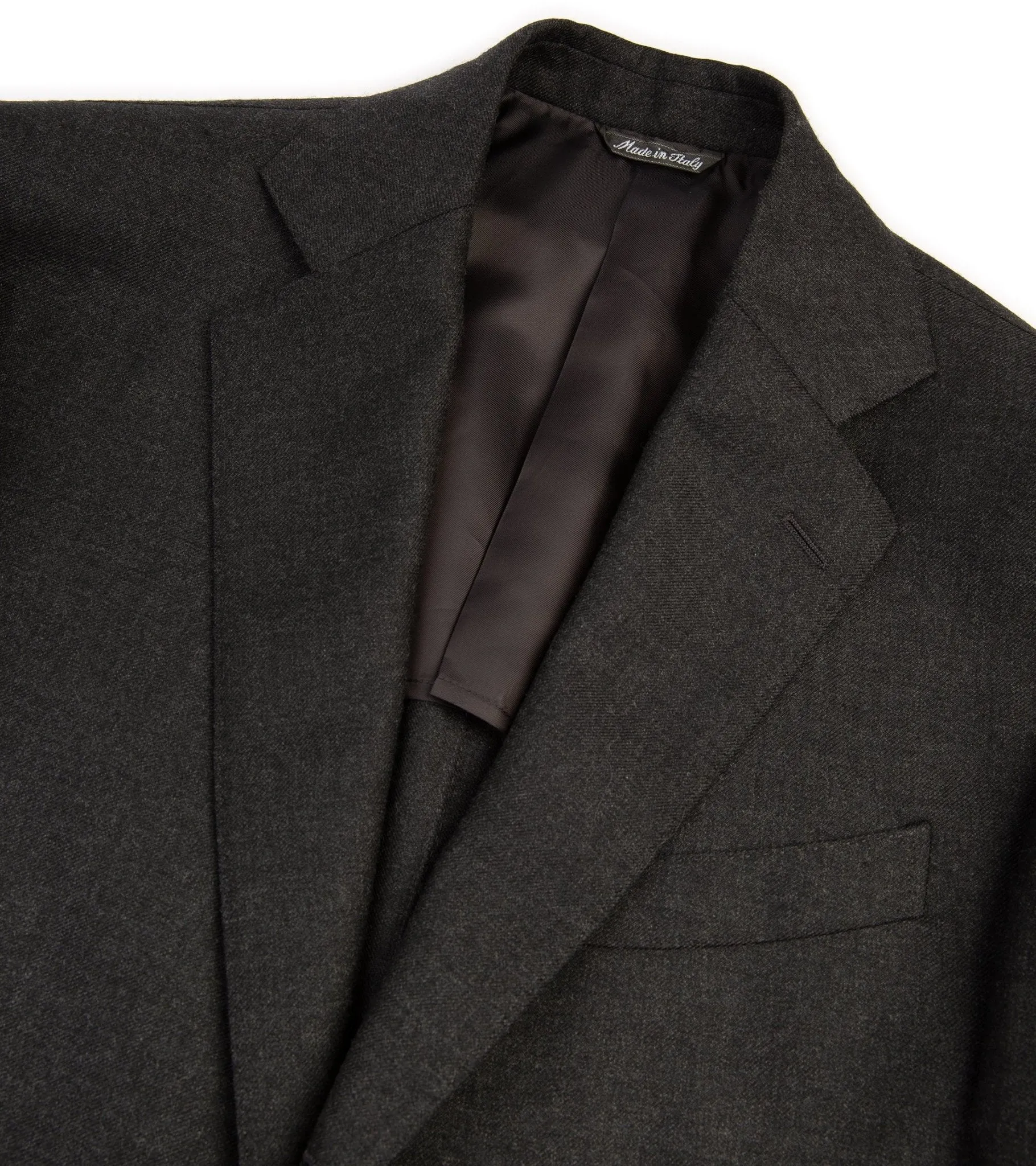 Trunk Wigmore Wool Twill Suit Jacket: Charcoal