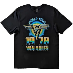 Van Halen 1978 Yellow/Blue Logo