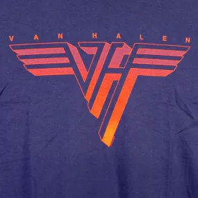 Van Halen Classic Logo on Navy