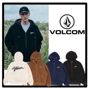 Volcom  |Unisex Street Style Logo Hoodies