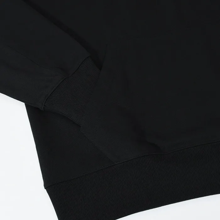 Y-3  |Long Sleeves Plain Cotton Logo Hoodies & Sweatshirts