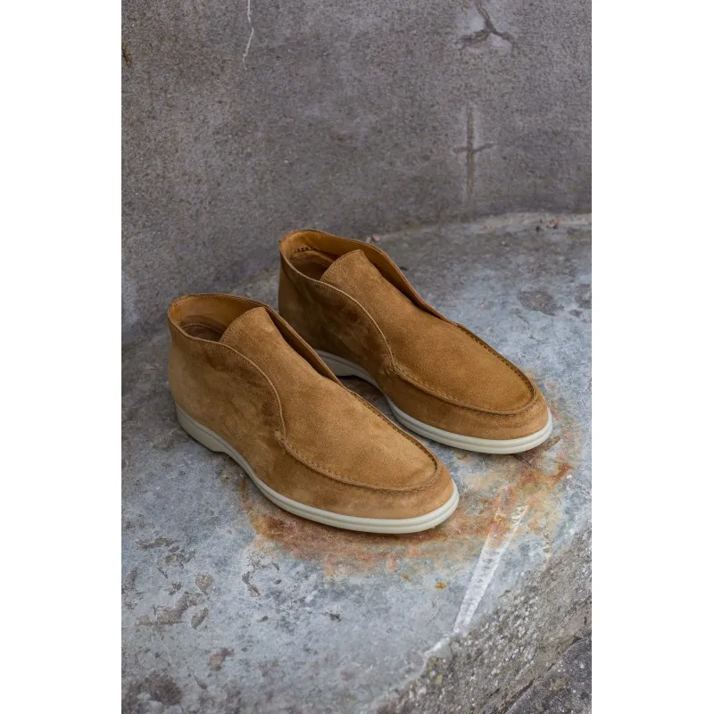 Yanko Traveler Shoes light brown suede