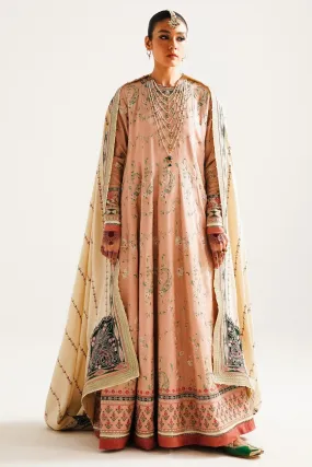 Zara Shahjahan Winter Unstitched Embroidered Twill 3Pc Suit WS23-D2