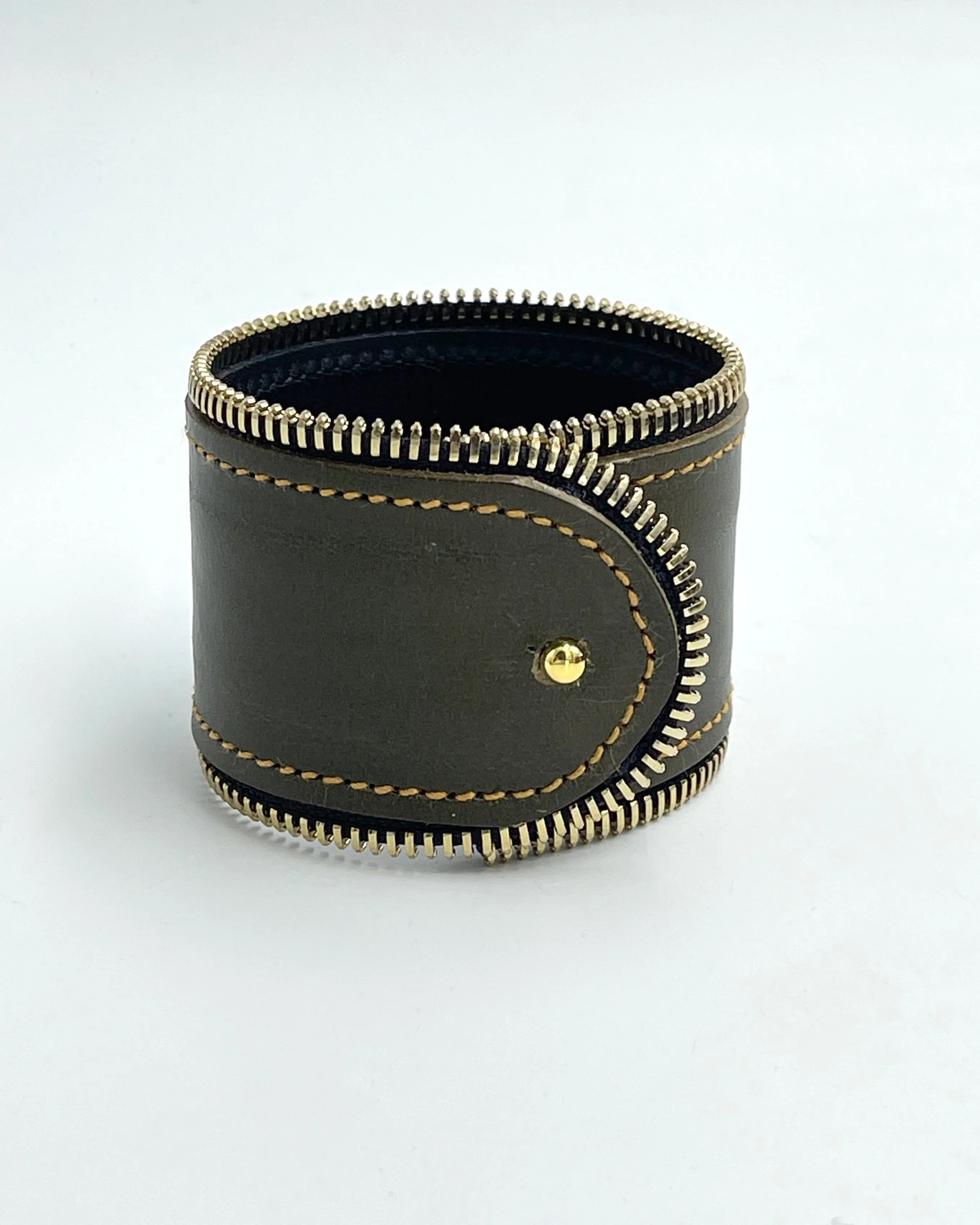 Zip Leather Bracelets