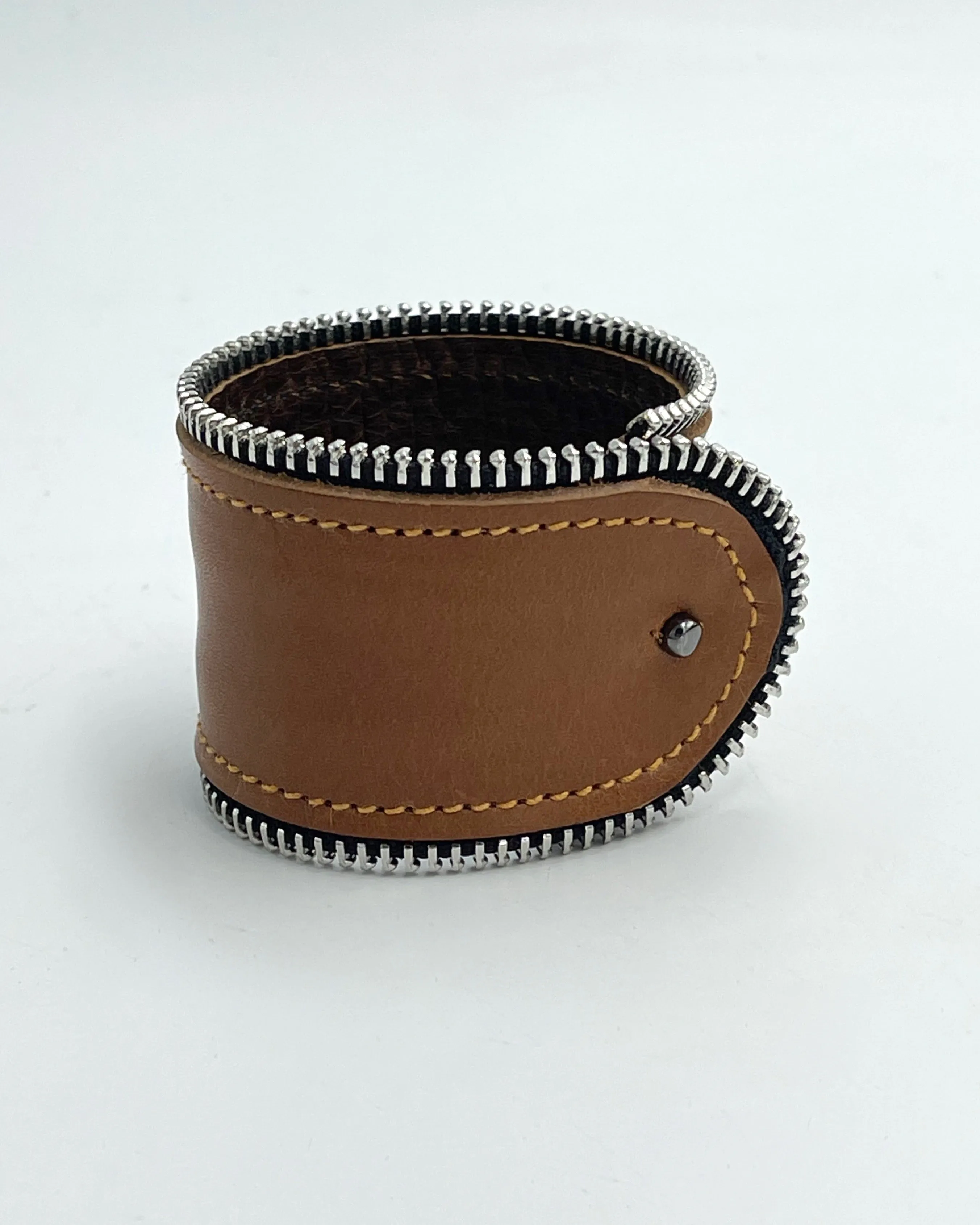 Zip Leather Bracelets