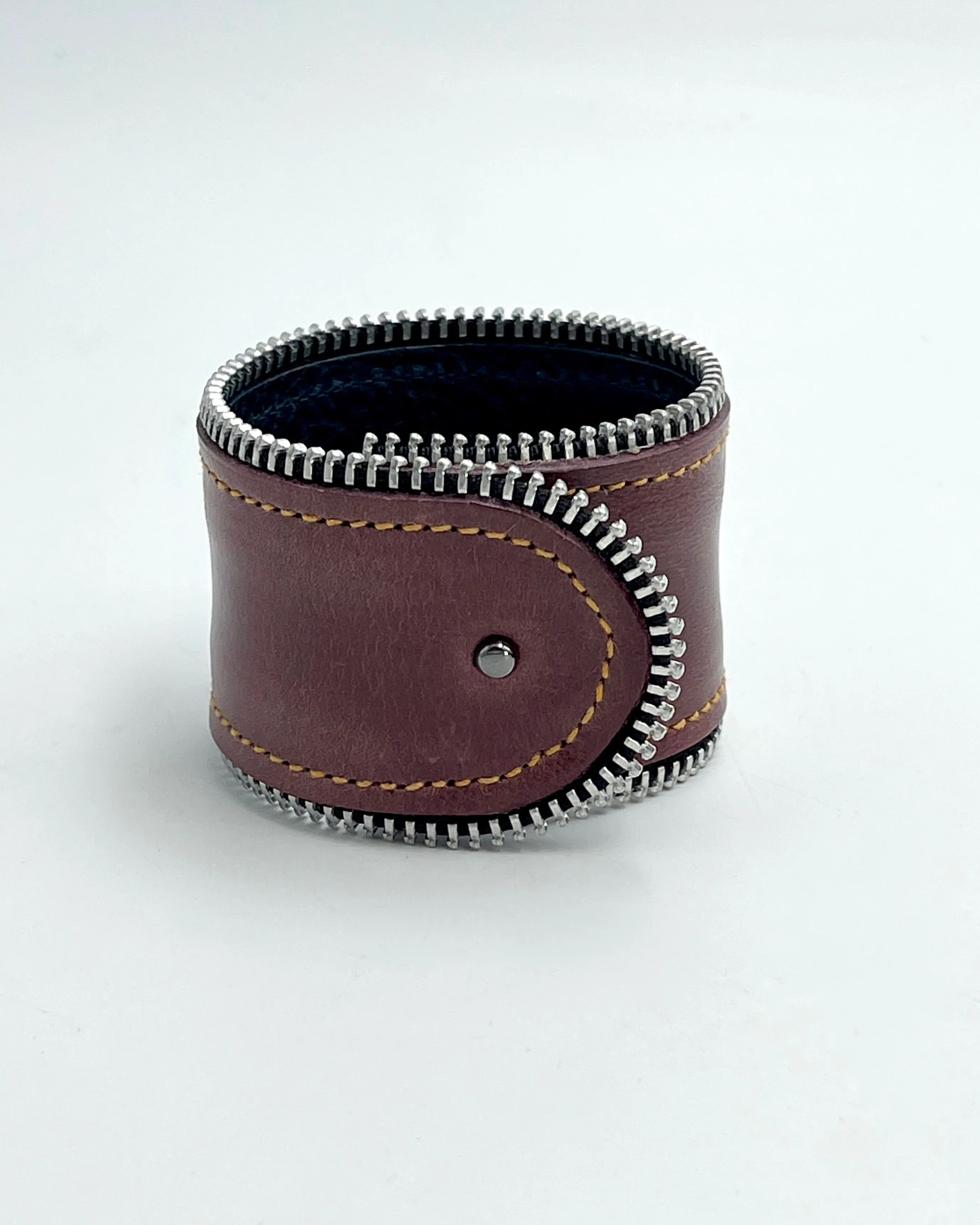 Zip Leather Bracelets